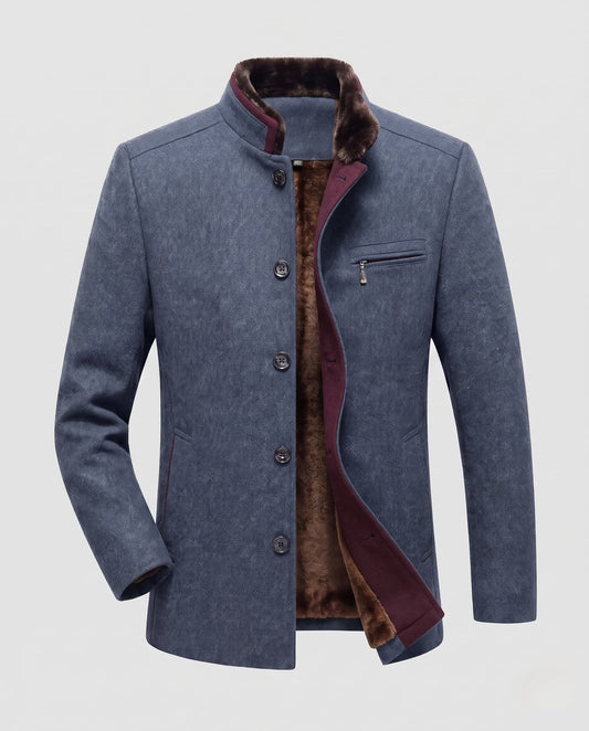 Heren Winterjas Wolmix met Teddyvoering, Mantels Heren 6