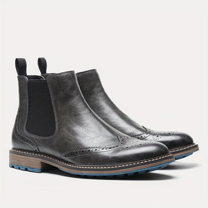 Chelsea Winter Boots, Chelsea Støvler Dame med Brogue 3