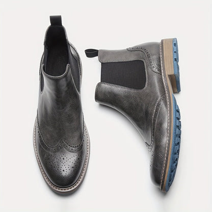 Chelsea Winter Boots, Chelsea Støvler Dame med Brogue 9