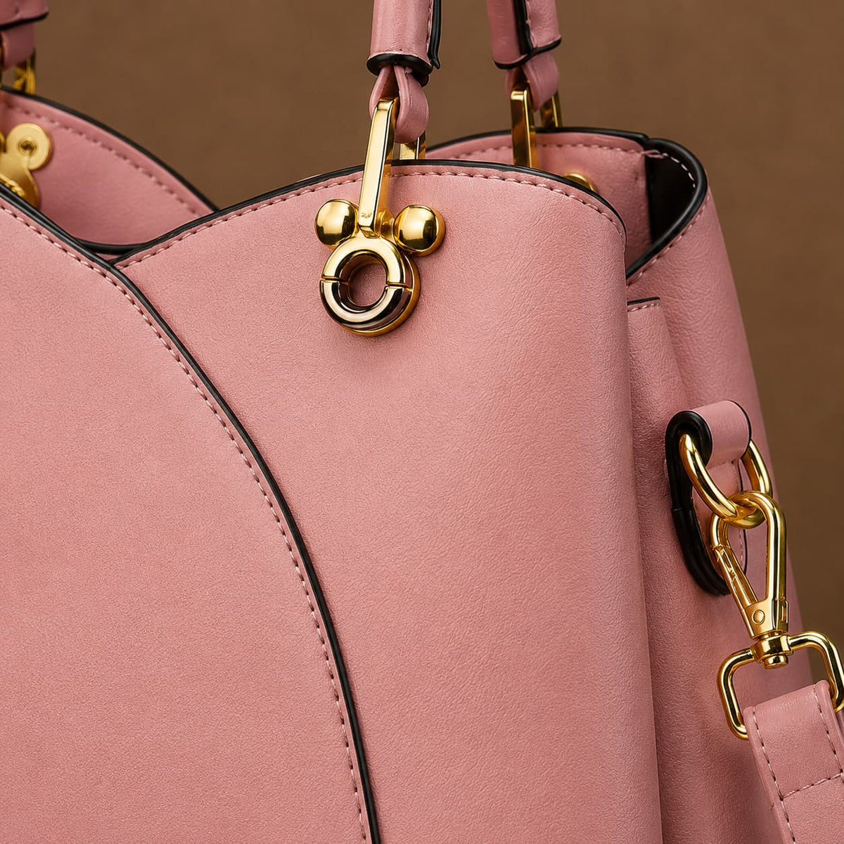 Cherry Handbag, Håndtaske Dame med Kirsebærvedhæng 2