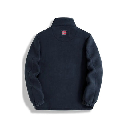 Fleece Vest voor Heren met Rits en Hoge Kraag, Warm en Licht 6