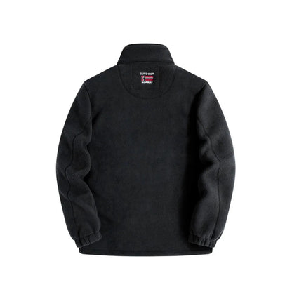 Fleece Vest voor Heren met Rits en Hoge Kraag, Warm en Licht 7