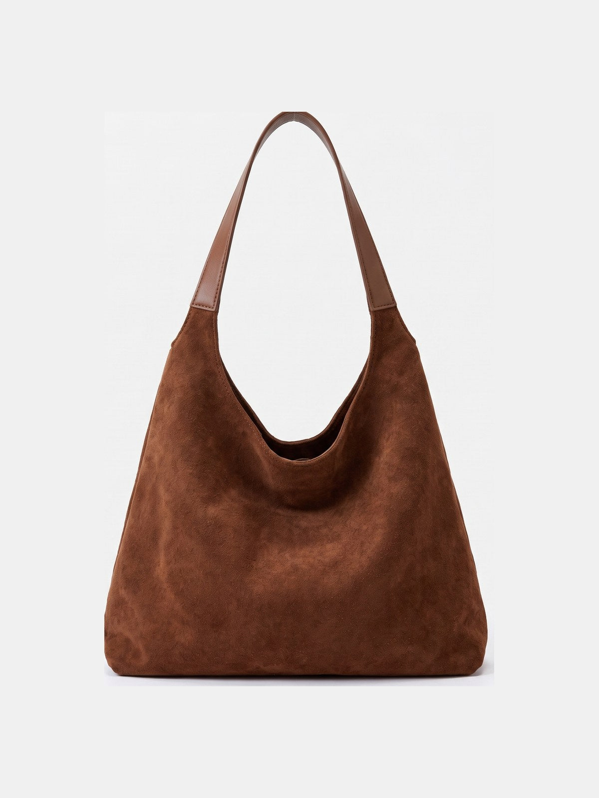Skuldertaske Dame Hobo, Rummelig Taske med Bred Skulderrem 1