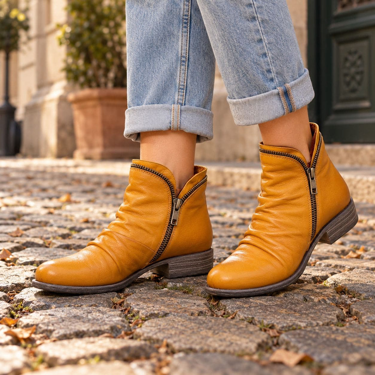 Kunstleren Enkellaarsjes voor Dames voor de Herfst, Tijdloos en Veelzijdig 2