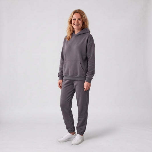 Oversized Trainingspak voor Dames met Hoodie en Joggingbroek