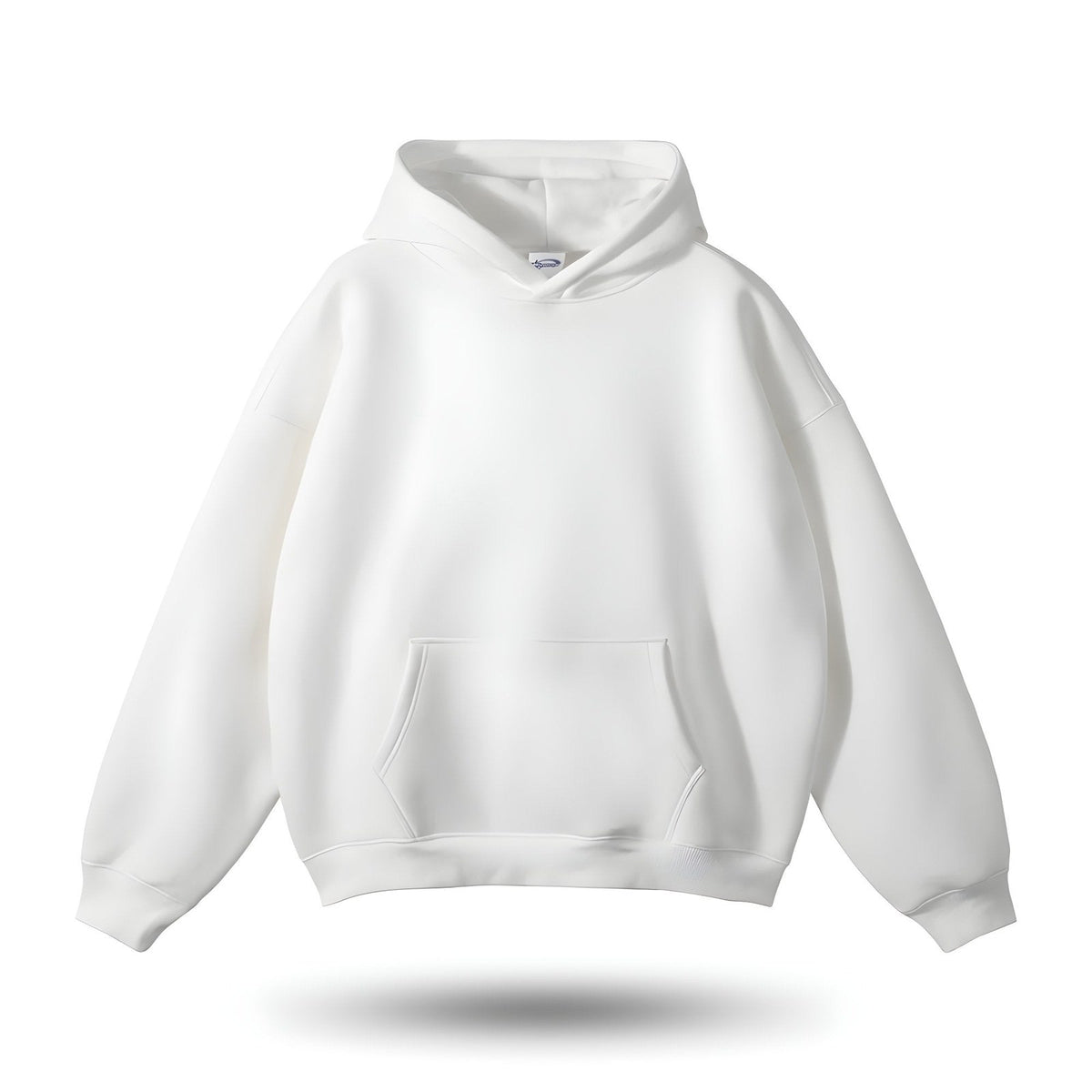 Hættetrøje Dame Oversized med Lave Skuldre og Kængurulomme 3
