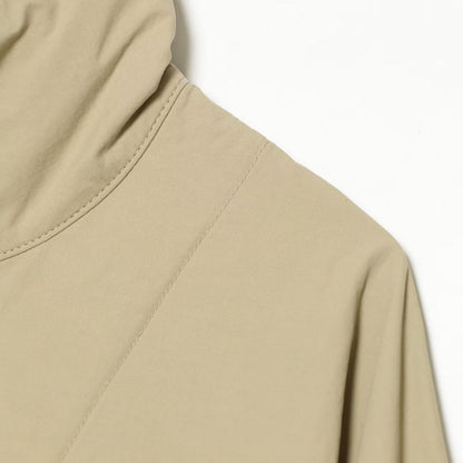 Let Oversized Regnjakke i Cape-Stil med Høj Krave og Lommer 5