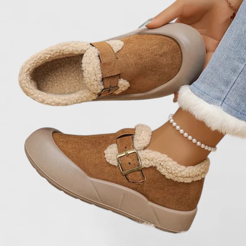 Pantoffels voor Dames, Gevoerde Instaplaarsjes Teddy 4