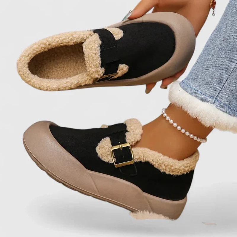 Pantoffels voor Dames, Gevoerde Instaplaarsjes Teddy 5