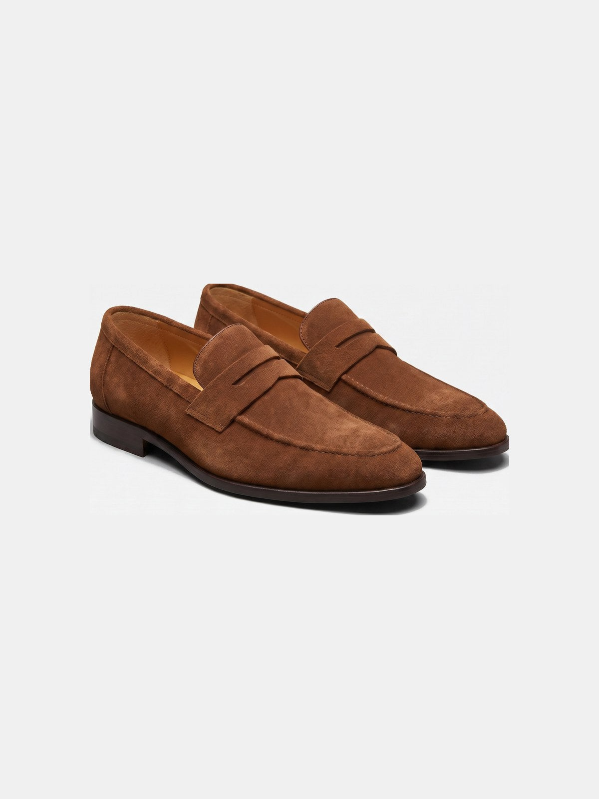 Penny Loafers Herre i Ruskindslook til Smart Casual Stil 1