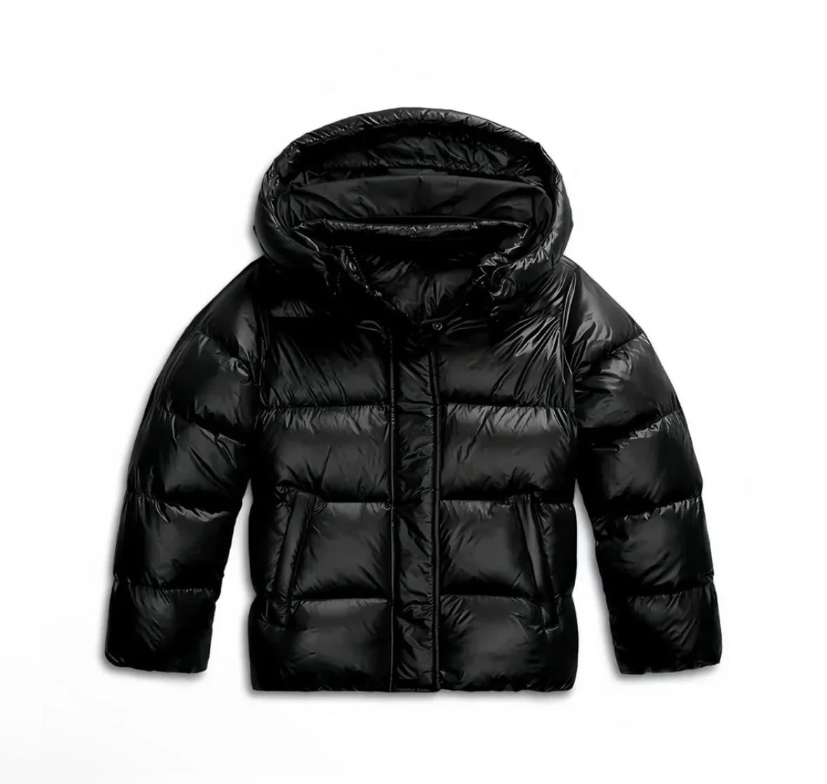 Pufferjas voor Dames met Capuchon, Lichte Gewatteerde Winterjas 8