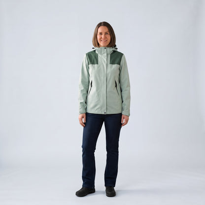 Waterafstotende Outdoorjas met Capuchon