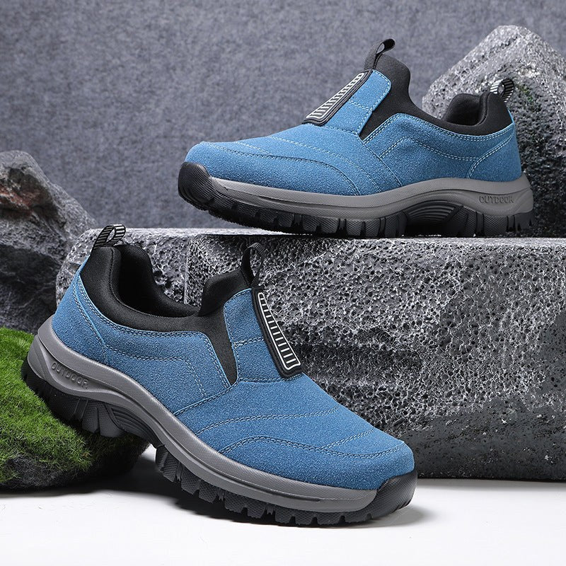 Vandresko Dame Robuste Slip-on med Skridsikker Sål 4