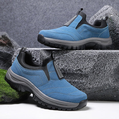 Vandresko Dame Robuste Slip-on med Skridsikker Sål 4