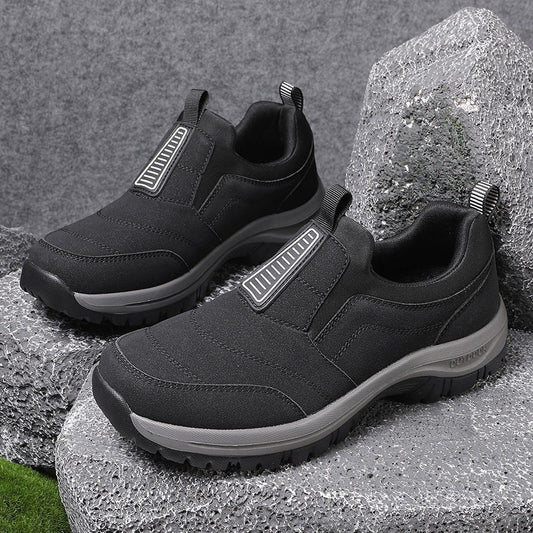 Robuuste slip-on wandelschoenen dames met antislipzool 2