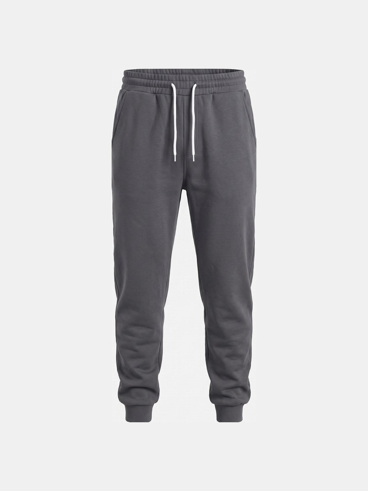 Joggingbukser Herre Varme med Elastisk Linning og Ribkanter 1