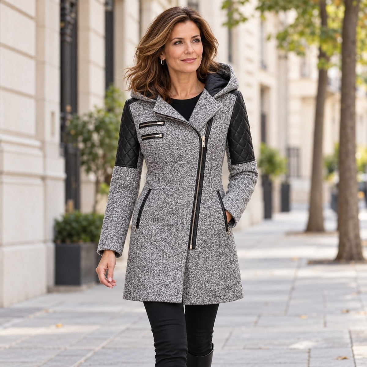Winterjas voor Dames, Elegant en Warm 1